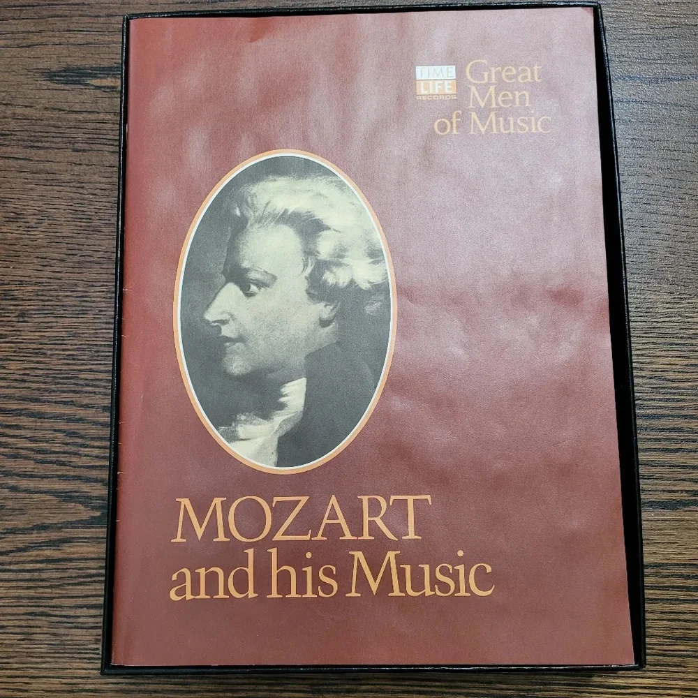 Great Men of Music Wolfgang Amadeus Mozart (4 Cassette Set) Time Life